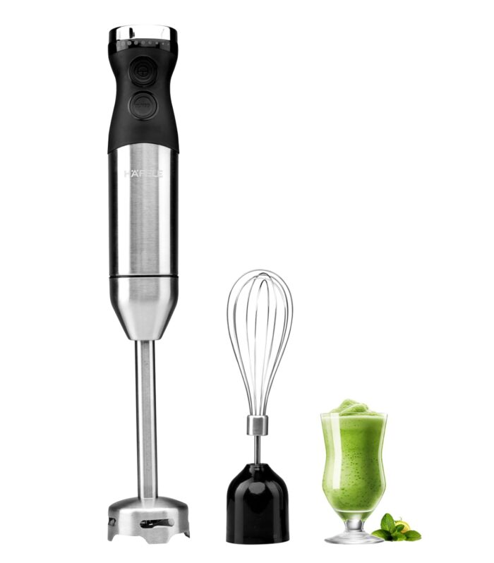 Hafele Chromatic Hand Blender, 9 Variable Speed Control Functions, Rapid Turbo Mode Technology, Stainless Steel, Low Noise,100% Copper Motor, 600 Watts