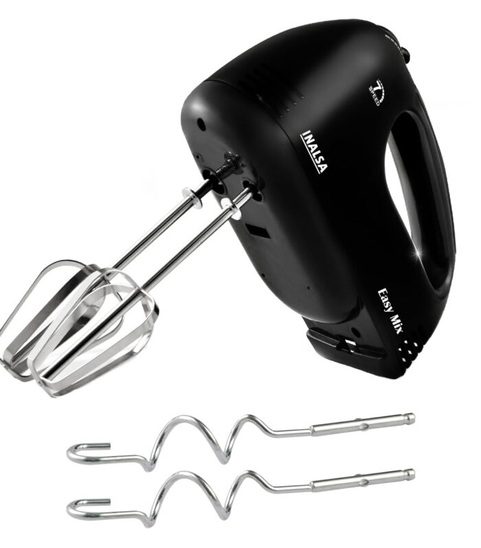 Inalsa Hand Blender| Hand Mixer|Beater - Easy Mix, Powerful 250 Watt Motor | Variable 7 Speed Control | 1 Year Warranty