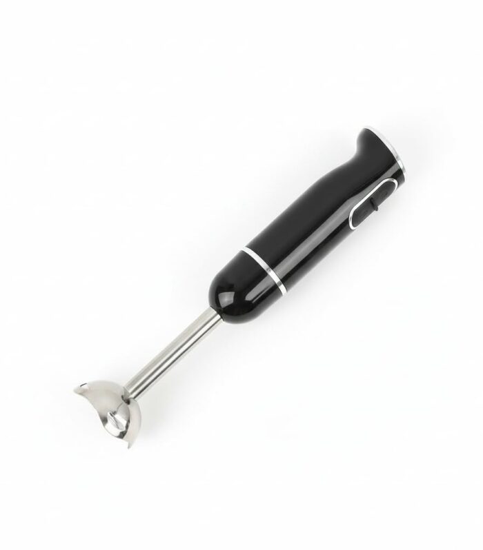 (𝐄𝐱𝐥𝐮𝐬𝐢𝐯𝐞 𝟐𝟎 𝐘𝐞𝐚𝐫𝐬 𝐰𝐚𝐫𝐫𝐚𝐧𝐭𝐲) Electric Hand Blender 180W Portable Compact Design Easy Grip Body Single Button Operation Stainless Steel Blade Mixer