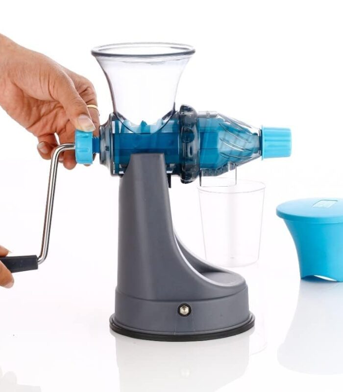 Heavy Duty Hand Juicer For Carrot,Fruits And Vegtables With Steel Handle,Vacuum Locking System,Shake,Smoothies,travel Juicer, Orange juicer, Manual