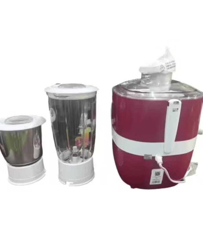 Juicer Mixer Grinder 500W, Red