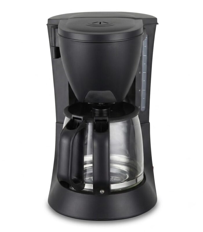 RCM100 Drip Coffee Maker, 10 Cup Capacity, 680W Coffee Machine with Keep Warm Function, Anti-Drip System, Auto Shut-Off, Black 2 Years Warranty