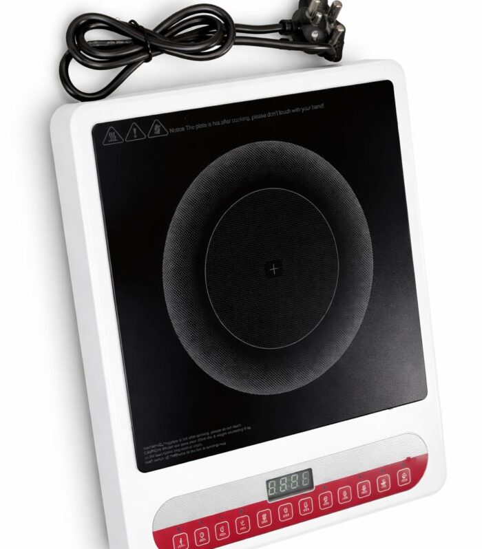 Portable Induction Cooktop, 1400W Electric Stove, Touch Control Panel, Auto Shut-Off, Fast Heating, Energy Saving