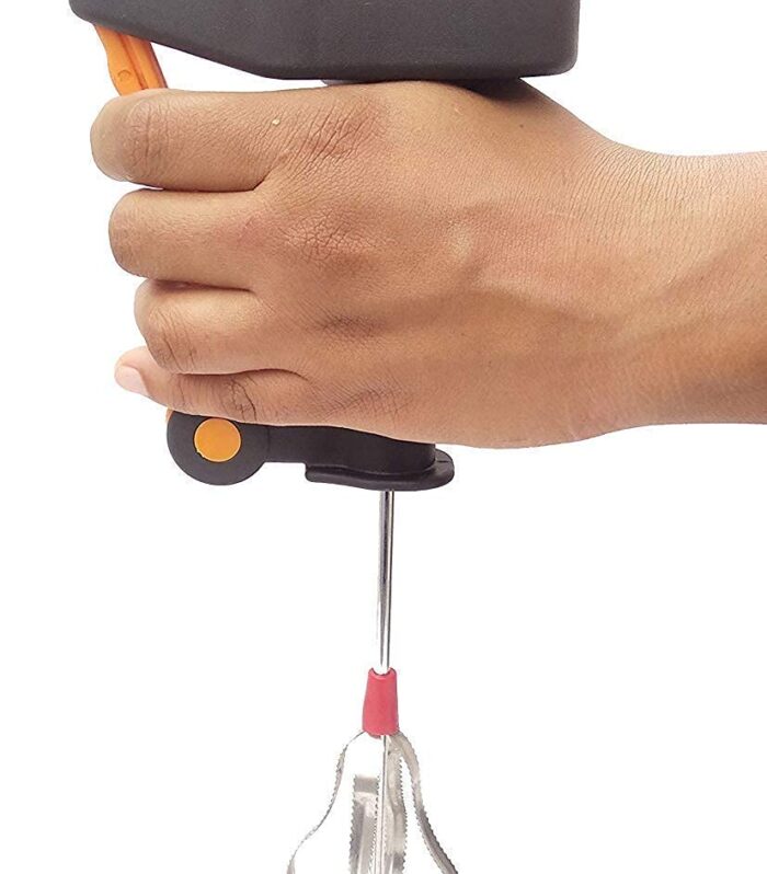 Generic Power Free Manual Hand Blender,Heavy Duty Gear System Manual Hand Blender Cream Beater, Milkshake, Lassi, Butter Milk Mixer(1 piece) (Multi Colours)