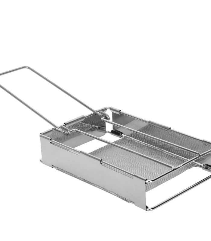 Generic Outdoor Toaster, Stable Stainless Steel Rack Reliable Practical for Home for Picnic'