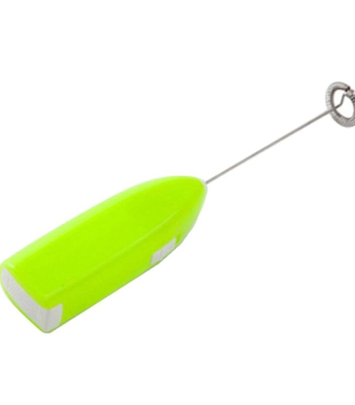 YASH! Electric Milk Frother | Handheld Milk Wand Mixer | Beater for Latte, Cappuccino, Milk, Espresso,Milkshake, Matcha, Lassi, Protein Shakes, Chocolate & Egg | Easy to Use | Pack of 1 (Green)