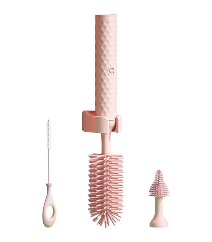 ® Silicone Electric Baby Bottle Brush Handheld Rechargeable