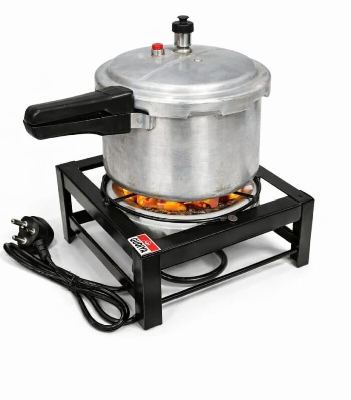 Electric Cooking Heater 1500W Single Burner | Portable Electric Stove with Fast Heating Coil | Heavy Duty Cooking Heater Model-06