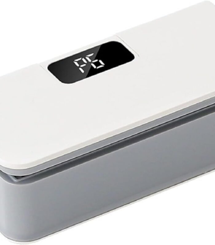 Rechargeable Mini Bag Sealer 2 in 1 Heat Sealer & Cutter with LED Display, Portable Magnetic Food Bag Sealing Machine for Snack Packets, Chips Bags, Dry Food Storage & Kitchen Use