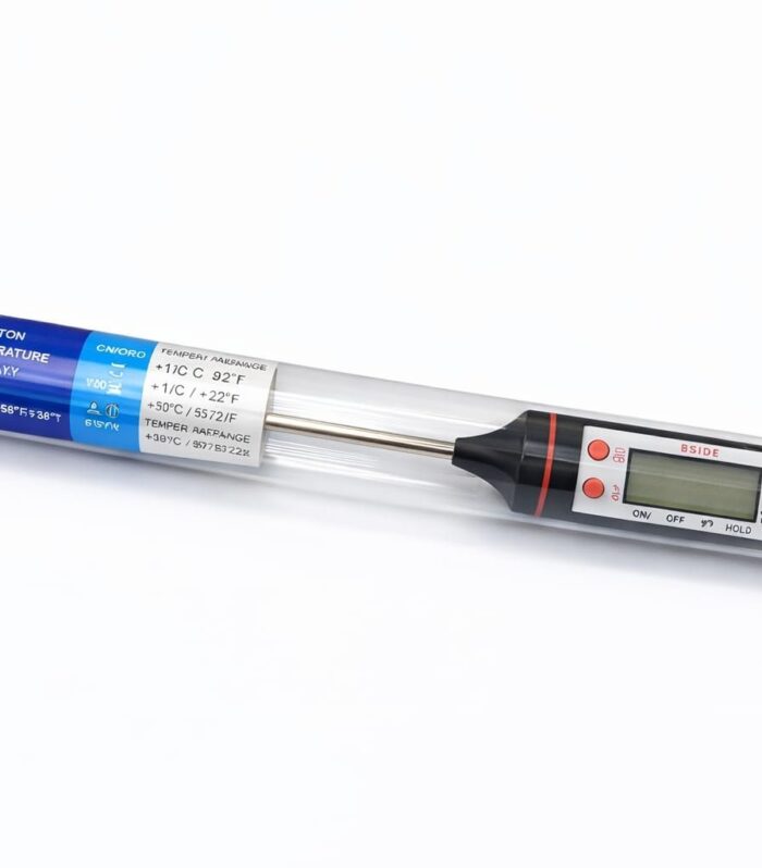 Digital Cooking Thermometer with LCD Display, Food Thermometer for Kitchen, BBQ, Oven, Grill, Meat and Liquids, -50°C to 300°C