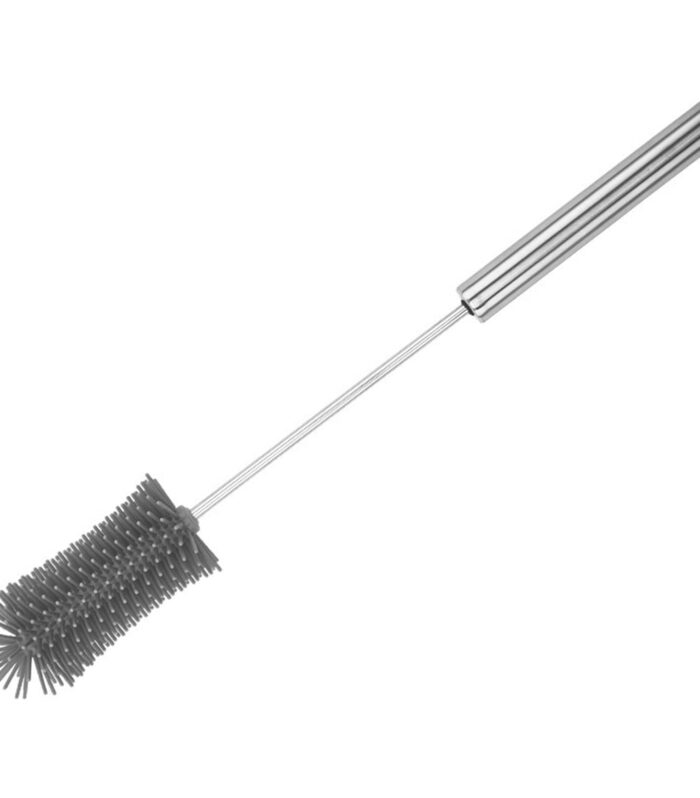 Rotatable Cup Cleaner Dish Gadget Water Bottle Cleaning Brush Semi Automatic Gray