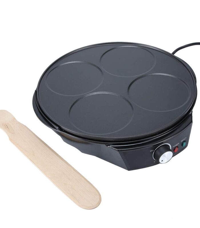 Generic Electric Crepe Maker, Aluminum Alloy Temperature Adjustable 1200W Electric Tortilla Maker, Multifunctional for Home Kitchen Restaurant'