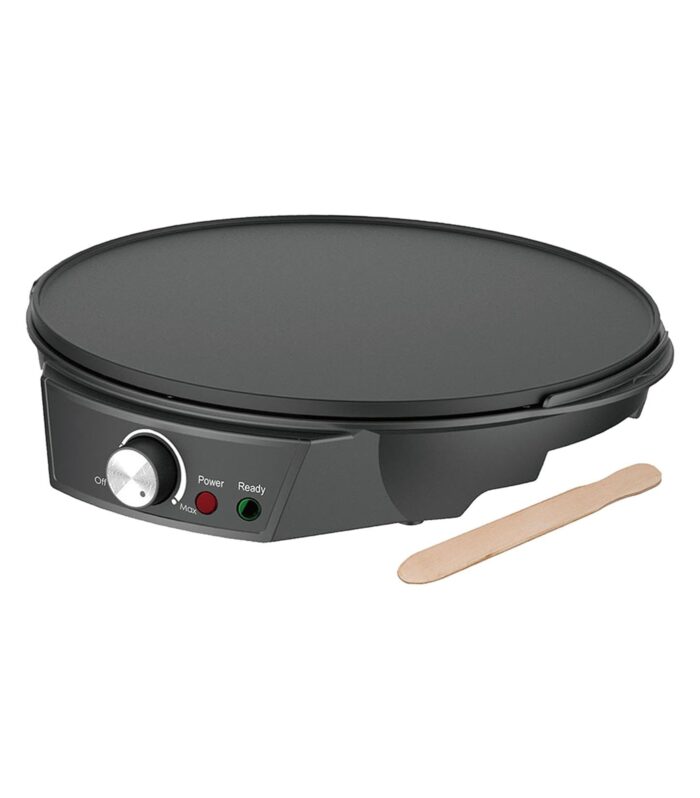 ® 12Inch Crepe Machine Electric Crepe Pan Us 110V Plug 1200W