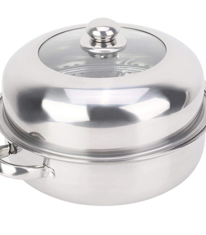 Generic Steamer Pot, Food Steamer Pot, Stainless Steel Steamer Pot, Cooking Steamer for Household for Kitchen