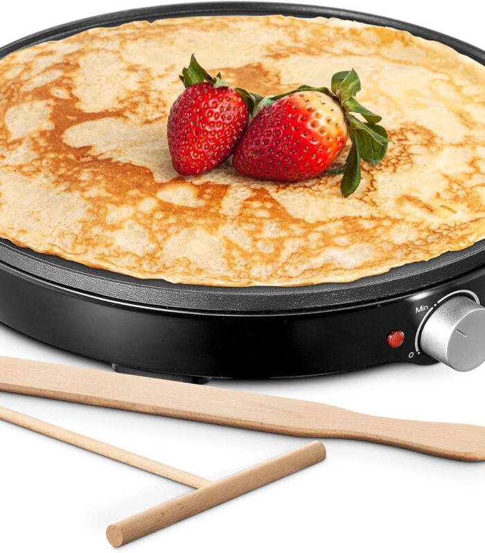 507 Crepe Maker, Aluminum, ABS, Black