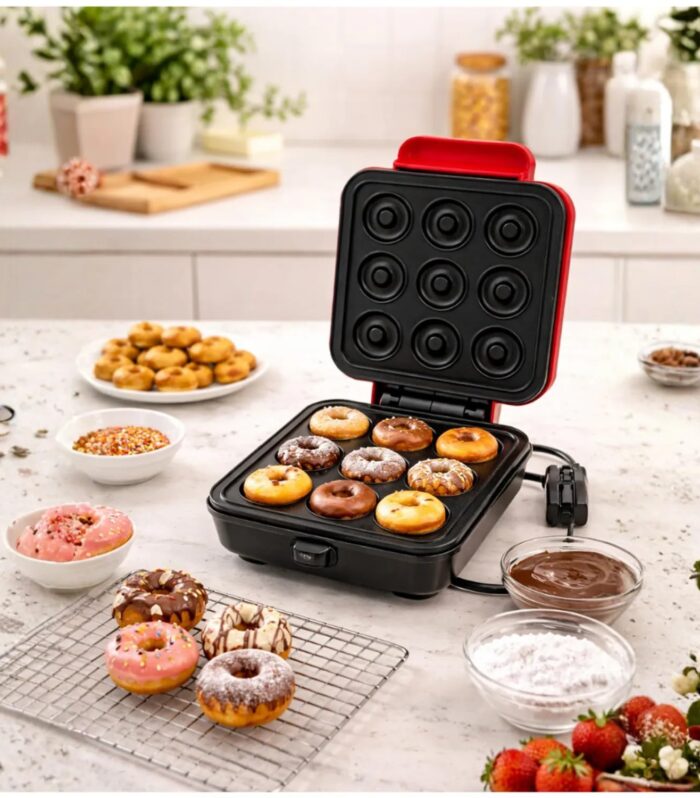 Mini Waffle Maker Machine 3 In 1 Waffle Iron Home Appliances Kitchen Easy To Clean, 4 Inch, Perfect For Breakfast,Dessert, Sandwich, Pan Cakes, Other Snacks