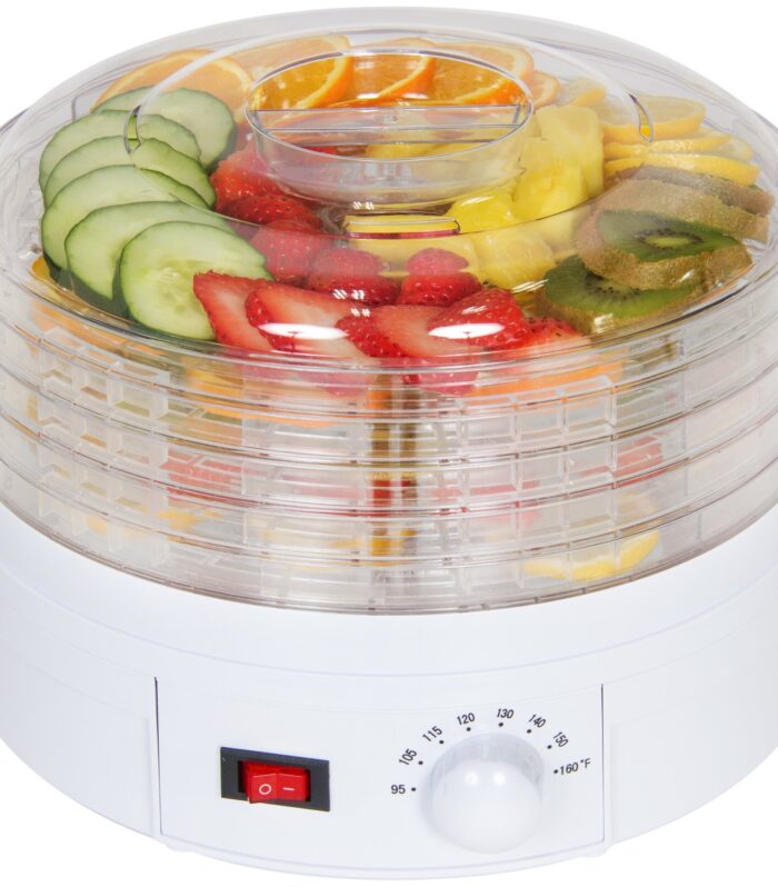 Digital Food Dehydrator Machine – Multi-Tier Household Jerky Maker with Adjustable Trays – For Fruits, Meat & Herbs