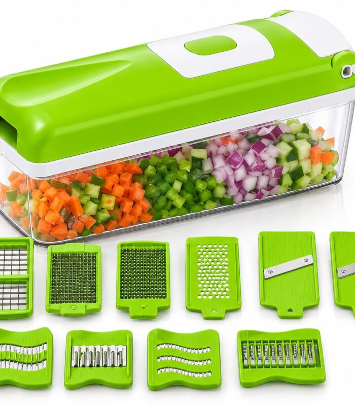 Multifunctional Manual Vegetable Chopper Slicer Dicer Grater Set